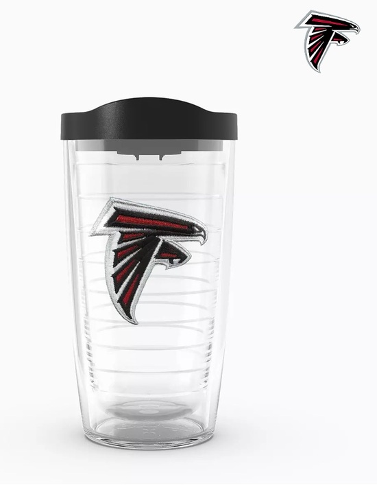 tervis Other - Atlanta Falcons Logo 16 oz Double Wall Tervis Tumbler Cup w Lid‎